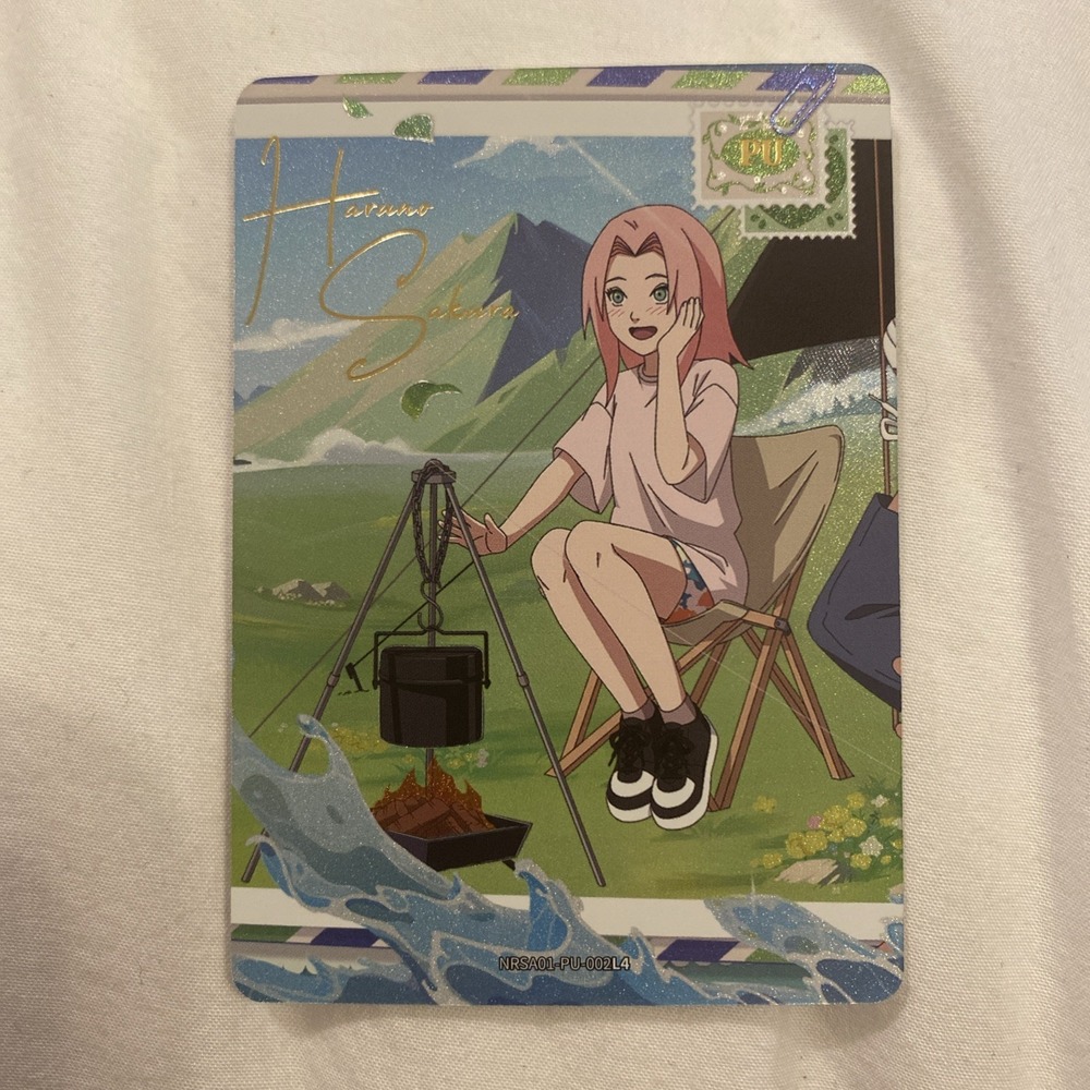 Sakura Haruno NRSA01-PU-002L4 English Naruto Kayou Card Heavens Scroll PU Foil